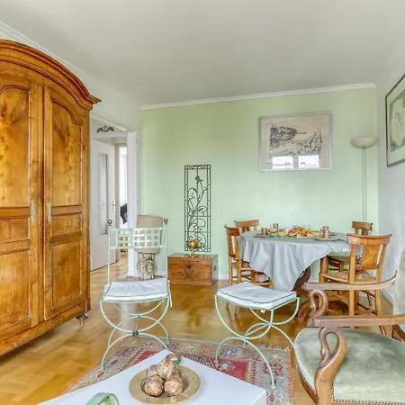 Ferienwohnung Large And Bright 2 Bdrs Flat With View - Paris 20 Exterior foto