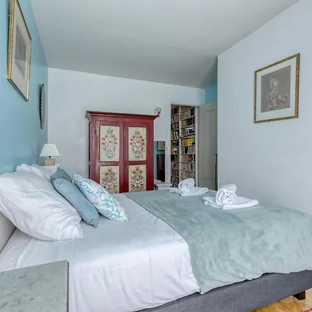 Ferienwohnung Large And Bright 2 Bdrs Flat With View - Paris 20 Exterior foto