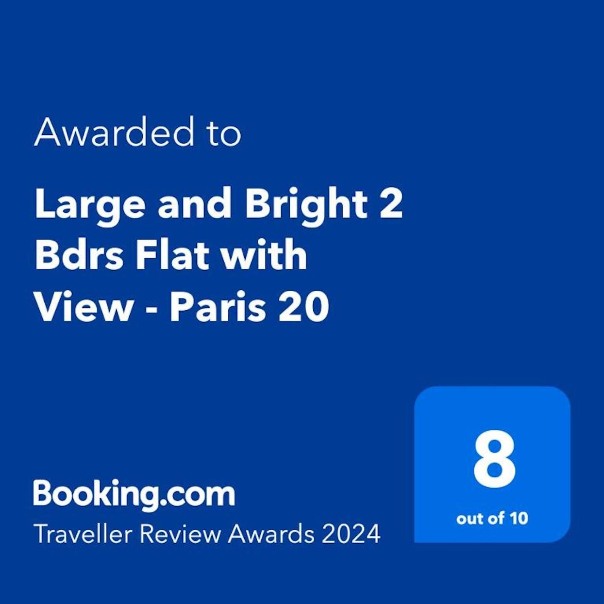 Appartement Large And Bright 2 Bdrs Flat With View - 20 Paris